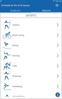 Jadwal ke Olimpiade Rio 2016 Screen Shot 10