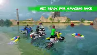 Water Surfer Bike Race Ultimate Shark Hunting Screen Shot 0