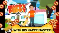 Happy Puppy Run Dog Play Games Screen Shot 0