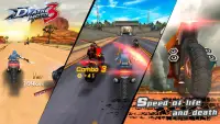 Death Moto 3 : Fighting  Rider Screen Shot 2