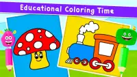 Coloring Games for Kids - Drawing & Color Book Screen Shot 2