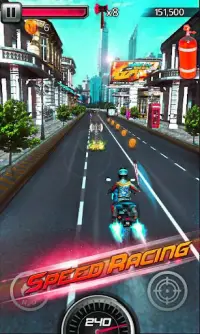Death Racing:Moto Shooter Screen Shot 3