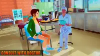 A Pregnant Mother Simulator game: Pregnancy Games Screen Shot 2