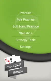 BlackJack Trainer Screen Shot 1