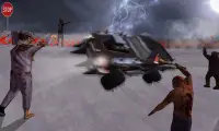 Зомби атака Монстр выживания автомобиля Screen Shot 1
