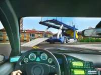 Car Transporter Cargo Truck Driving Game 2020 Screen Shot 8