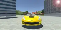 कार्वेट C7 बहाव सिम्युलेटर: कार गेम्स रेसिंग 3 डी Screen Shot 1