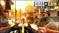 मशीन गन सिमुलेशन: शूटिंग बंदूक युद्ध के खेल Screen Shot 0