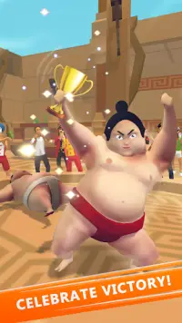 Sumo fight Screen Shot 1
