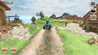 ATV Quad Bike Offroad Crazy Taxi Driver Sim 3D Screen Shot 9