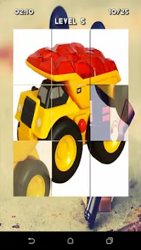 Toy Truck Puzzle Game Screen Shot 2