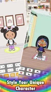 Toca dress up game Screen Shot 2