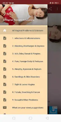 All Vaginal Problems & Solutions Screen Shot 0