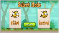 Flappy angry bee Screen Shot 3