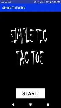 Simple Tic Tac Toe Screen Shot 0