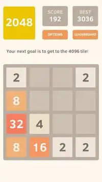 Game 2048 Screen Shot 1