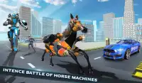 US Police Car Robot Wild Horse Transformation Game Screen Shot 6