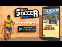 Beach Flick Soccer Shootout Screen Shot 1