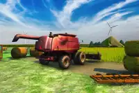 Indian Tractor Farming Simulator Game : Harvester Screen Shot 8