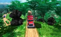 हेवी ड्यूटी 18 व्हीलर ट्रक ड्राइव - Offroad खेल Screen Shot 3