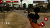 Zombie Sniper shooter 3D Screen Shot 1
