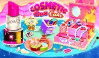 Makeup Kit Cakes - Cosmetic Box Cake Cooking Screen Shot 0