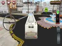 Stadt Busparkplatz 3d spiele Screen Shot 3