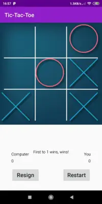 Tic-Tac-Toe Screen Shot 1