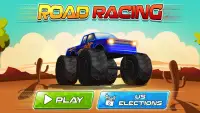 Car Race - Down The Hill Offroad Adventure Game Screen Shot 0