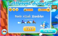 Sonic Attack Zombies Screen Shot 0