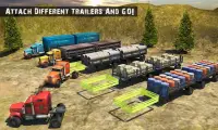 USA Truck Driving School: Off-road Transport Games Screen Shot 3