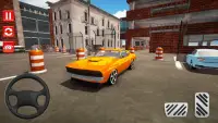 Backyard Parking Muscle Car 3D Screen Shot 5
