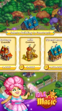 Idle Magic:Builder,Miner,Farmer at Click Away City Screen Shot 9