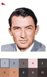 Legendary Actors Color by Number - Pixel Art Game Screen Shot 7