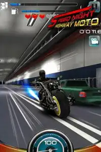 SPEED NIGHT HIGHWAY MOTO Screen Shot 7