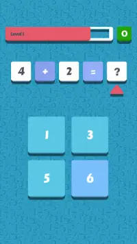 Eğlenceli matematik oyunu! Matematiksel denklemler Screen Shot 0