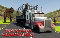 Dino Monster Transport Truck Driver Screen Shot 2