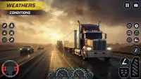 US Truck Simulator Game 3D Screen Shot 1