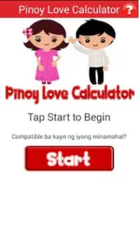Pinoy Love Calculator Screen Shot 0