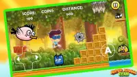 Super Jungle Zyan Adventures: 2D Run Dash Game Screen Shot 2