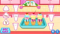 Cuisiner des Cupcakes en Cône Screen Shot 5