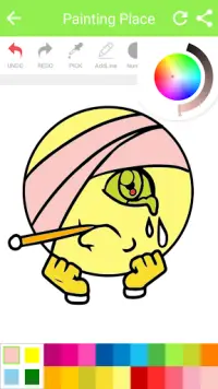 Coloring Emoji Art Screen Shot 7