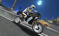 Police Motorbike 3D Simulator 2018 Screen Shot 7