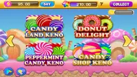 Free Keno Games - Candy Bonus Screen Shot 0