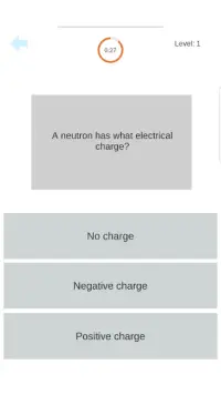 Science Quiz Trivia Game Screen Shot 2