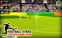 Футбол Забастовка Футбольный Игра 2018 Screen Shot 1