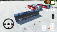 Coach Bus Parking 3D Screen Shot 2