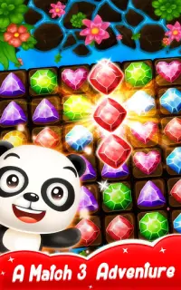 Panda Gems - Jewels Match 3 Games Puzzle Screen Shot 0