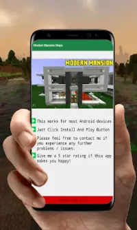 Modern Mansion Maps for MCPE Screen Shot 0