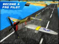 World War II Airplane Flight Simulator Pilot Game Screen Shot 2